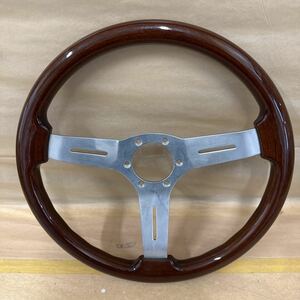NARDI Nardi wooden steering wheel wood steering wheel Italy made that time thing 