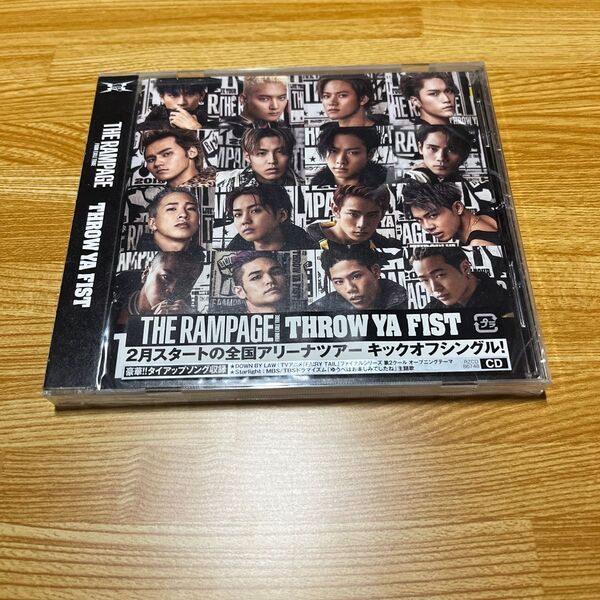 THE RAMPAGE from EXILE TRIBE CD/THROW YA FIST