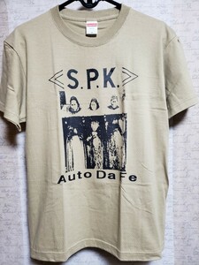 x53/SPK Ｔシャツ/サンドカーキMサイズ// whitehouse merzbow hanatarash spk gerogerigegege ハナタラシ ゲロゲリゲゲゲ