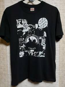 x11/CRASS Ｔシャツ/Mサイズ// discharge disorder g.b.h chaos u.k. exploited crass amebix doom disclose