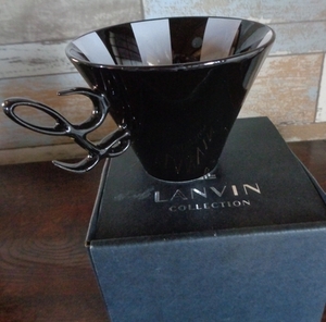 ★LANVIN 　ランバン　珈琲カップ　★未使用品