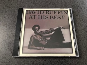 David Ruffin / デヴィッド・ラフィン『At His Best』CD /The Temptations/テンプテーションズ/MOTOWN/モータウン/ベスト盤/My Girl