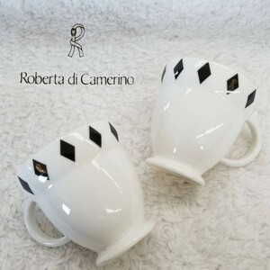 ロベルタディカメリアーノ ペアカップ Roberta di Camerino カップ 2客 食器 AB2