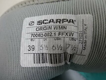 SCARPA オリジン WMN スカルパ EU39 クライミング 靴 032211001_画像6