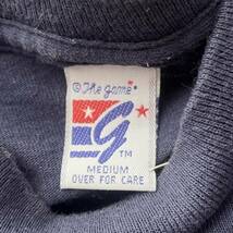 Made in USA CarletonCollege アメリカ製 ネイビーCC 半袖Tシャツ vintage_画像4