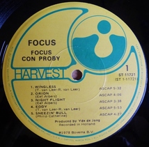 FOCUS「CON PROBY」米ORIG [HARVEST] シュリンク美品_画像5