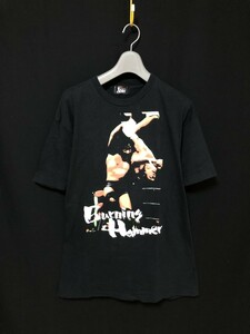 NOAH【burning HAMMER】 プロレスリング 半袖Tシャツ 