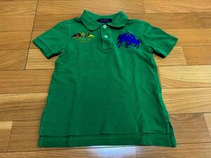  Ralph Lauren polo-shirt with short sleeves 4T 100 centimeter tops Kids Junior man man . short sleeves shirt Logo 