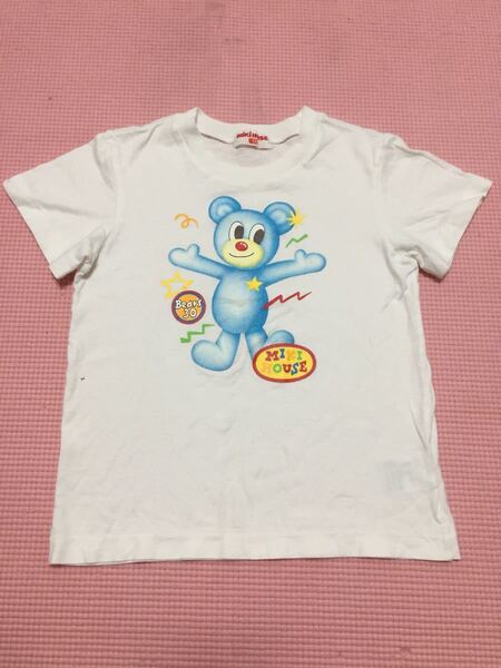 ミキハウス 半袖Tシャツ 110センチ トップス　キッズ　ジュニア　レトロ