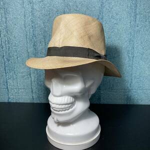  Vintage панама ma шляпа соломинка шляпа Tokyo производства Vintage Panama hat straw hat Borsalino Corporation Straw hat made in Tokyo SF&company