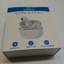 【美品】bluetooth イヤホン- AOKIMI ワイヤレスイヤホン V12 ブルートゥース イヤホン 小型/軽量ぶるーとぅーすイヤホン no.1250_画像10