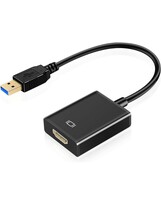 【未使用に近い】Yirui USB HDMI 変換アダプタ 5Gbps高速伝送 usb ディスプレイアダプタ 1080P 耐用性良い USB HDMI 変換コネクタ no.1289_画像1