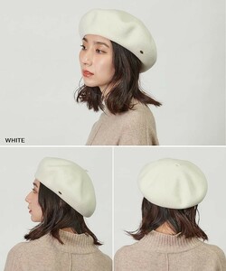 【新品】[ミルサ] ベレー帽 M Basque Beret 1183618011175 WINE 57.5cm ベレー　no.1254