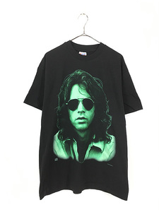 古着 90s The Doors Jim Morrison BIG フォト ロック バンド Ｔシャツ L 美品!! 古着