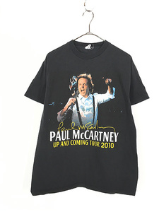 古着 Paul McCartney 「UP AND COMING TOUR 2010」 ツアー ロック ミュージック Tシャツ M 古着