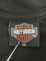 古着 00s USA製 HARLEY DAVIDSON オオカミ ウルフ BIG フェイス Tシャツ XXL 古着_画像6