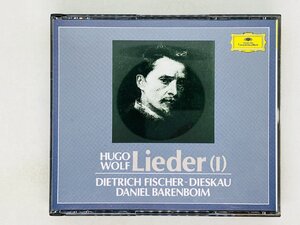 即決ゴールド3CD HUGO WOLF LIEDER / DANIEL BARENBOIM / DIESKAU GOLD DISC S04