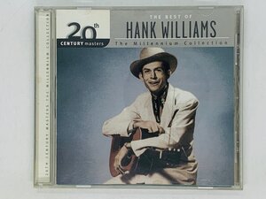 即決CD THE BEST OF HANK WILLIAMS / The Millennium Collection / ハンク・ウィリアムス Y25