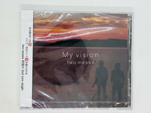 即決CD 未開封 My vision two means / Restart / 帯付き 激レア F04