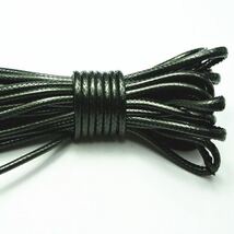 アクセサリー作り用　韓国　ワックスライン　革糸　丸い　ネックレスコード　 5mm 5 yards　②　ブラウン_画像2