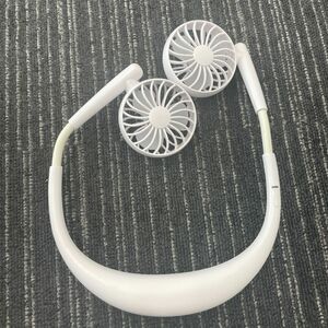 首かけ扇風機 携帯扇風機 USB 充電式 ハンズフリー 首掛け扇風機 USB扇風機 静音