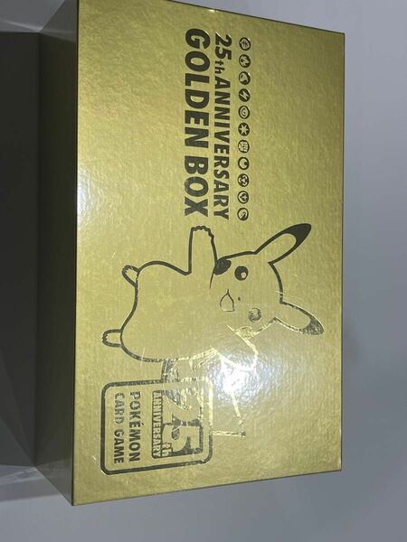 ポケモンカード25周年限定ゴールデンBOX シュリンク付き未開封