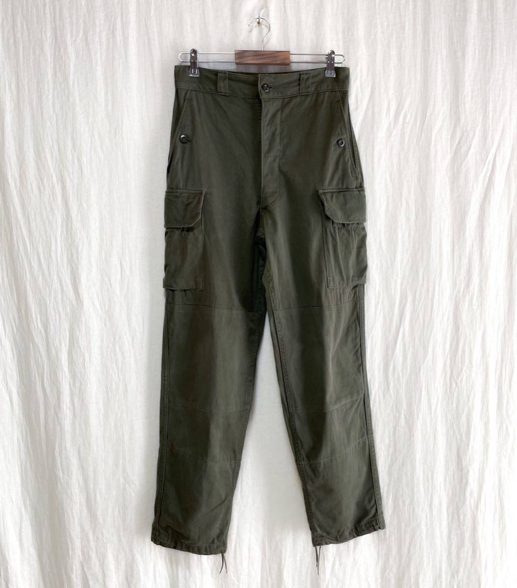 名品 50s フランス軍 M47 後期型 フィールドパンツ Size 31-