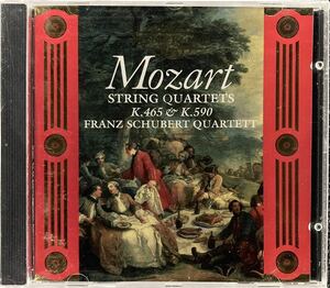 CD/ モーツァルト：弦楽四重奏曲第19番「不協和音」、第23番 / フランツ・シューベルトSQ