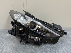 MAZDA3/マツダ3 BP5P 15S/15Sツーリング LED 純正 右ヘッドライト/右ヘッドランプ KOITO 100-8N02R [29] ▼29747/B2/あ