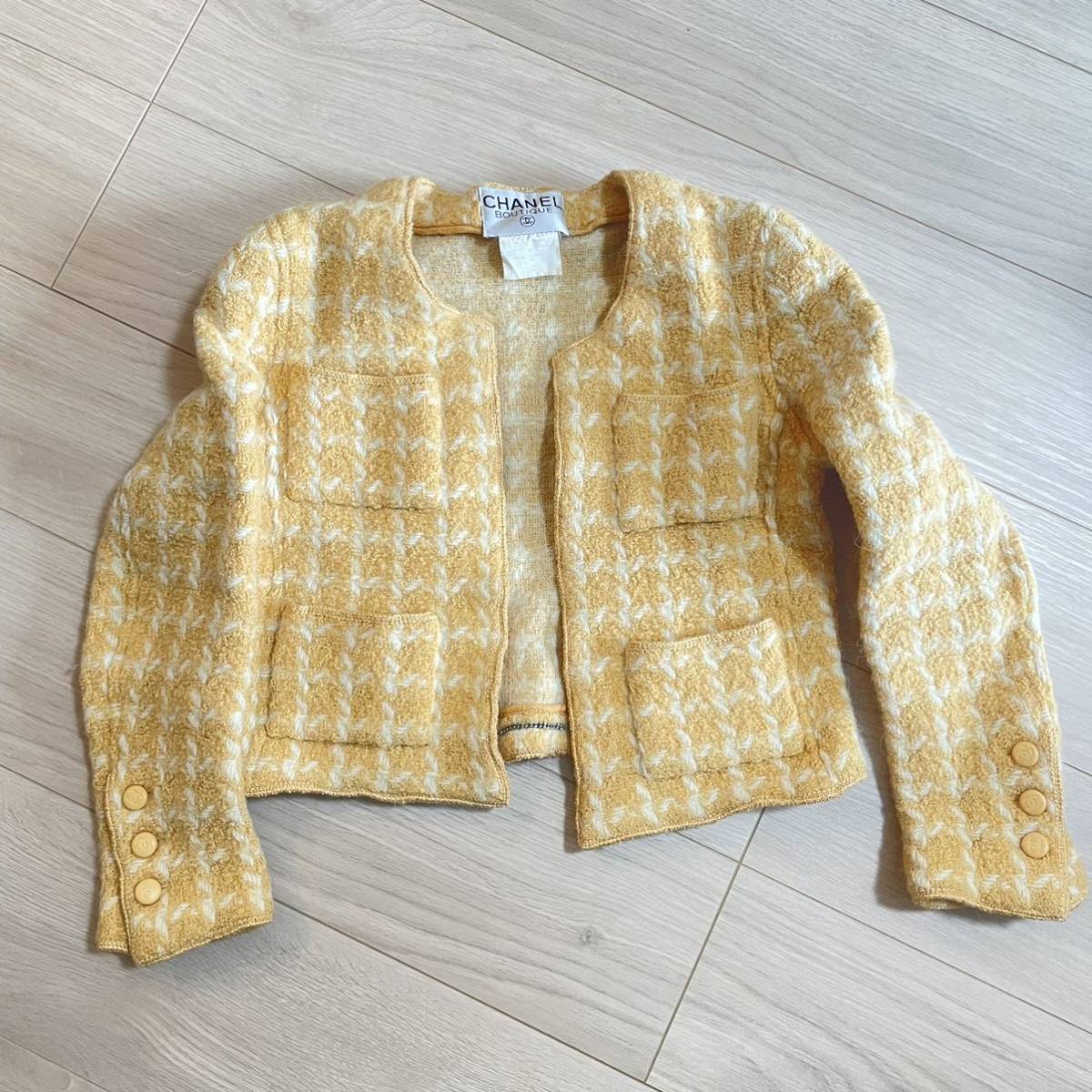 2023年最新】ヤフオク! -シャネル ツイードジャケットの中古品・新品