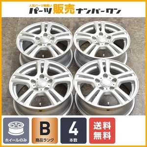 【スタッドレス用等に】Weds ジョーカー 15in 6J +43 PCD114.3 4本 ノア ヴォクシー ステップワゴン セレナ アクセラ 即納可能 送料無料