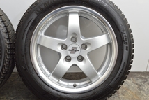 【良好品】エッティンガー RE2 15in 6.5J+30 PCD100 ミシュラン X-ICE3 185/60R15 VW ポロ アウディ A1 oettinger 送料無料 即納可能_画像6