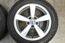 【程度良好品】ボルボ V40 純正 Matres 16in 7J +50 PCD108 ミシュラン X-ICE XI3 205/55R16 品番：31317285 C30 S40 S60 V50 流用 バリ溝_画像4