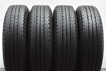 【バリ溝 9分山】レアマイスター HA200 15in 6J +33 PCD139.7 ヨコハマ ブルーアースバン RY55 195/80R15 ハイエース レジアスエース LT_画像8