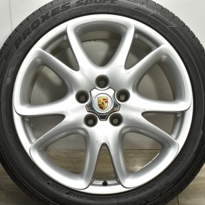 【正規品】ポルシェ 957 カイエンターボ 純正 20in 9J +60 PCD130 トーヨー プロクセススポーツ 275/40R20 品番:7L5601025N Q7 流用の画像6