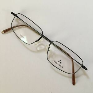 新品・未使用 ★ RODENSTOCK ★ メガネ フレーム チタン R4639 ブラック ★ ローデンストック めがね 眼鏡 （管理番号F16）