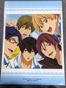 ☆クリアファイル☆ Free! -Take Your Marks-　京アニ CD サウンドトラック特典 非売品　七瀬遙　松岡凛　橘真琴　葉月渚　竜ヶ崎怜 / R54