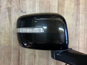  Suzuki MH22S Wagon R door mirror right side mirror 7 pin winker attaching electric storage color ZHY black black 