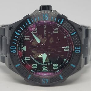 Invicta インビクタ 39918 50mm アビエーター レーダー オート ガンメタ×ブラックD《超COOLな見た目重視》