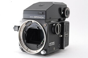 【ランクAB】 ブロニカ Bronica ETR S ボディ + AE-IIファインダー + 120マガジン （#313）