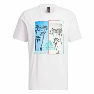 adidas アディダス 半袖Ｔシャツ コットン プリント ピンク メンズXO 3L◆新品未使用タグ付正規品◆