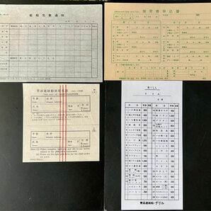 国鉄青函連絡船 紙ものコレクション 4種セット（2）
