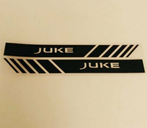 JUKE 　ジューク　ドアミラーステッカー　ブラック（黒）１セット