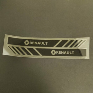 RENAULT Renault door mirror sticker black ( black )1 set 