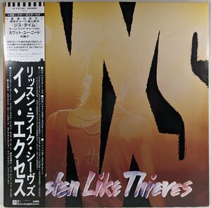 中古LP「listen like thieves / リッスン・ライク・シーヴズ」Inxs / インエクセス