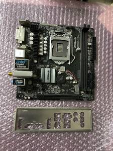 【送料無料】ASRock H310CM-ITX/ac LGA 1151 (300 Series) Intel H310 SATA 6Gb/s Mini ITX Intel Motherboard　動作確認済 ＢＩＯＳＵＰ済