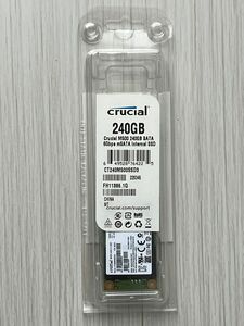 未使用 Crucial M500 240GB mSATA SSD