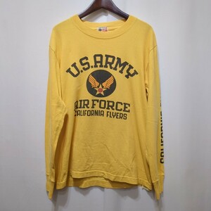 【送料370円】バズリクソンズ BUZZ RICKSON ロングスリーブTシャツ メンズ S 長袖 プリントT ロンT U.S.ARMY 東洋