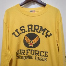 【送料370円】バズリクソンズ BUZZ RICKSON ロングスリーブTシャツ メンズ S 長袖 プリントT ロンT U.S.ARMY 東洋_画像2