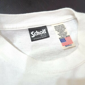 【送料370円】ショット Schott ロングスリーブTシャツ メンズ S 長袖 ロンT カットソー チェッカー プリントTの画像8